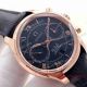 2017 Swiss Copy Omega De Ville Chronograph Mens Watch Rose Gold leather 42mm (4)_th.jpg